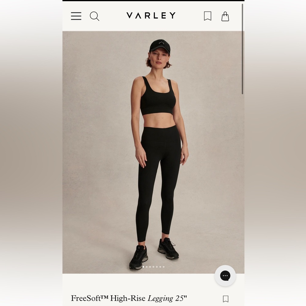 VARLEY Free-Soft High-Rise Leggings 25” - Black